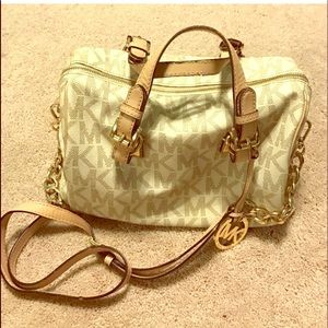 Authentic MK Vanilla Crossbody